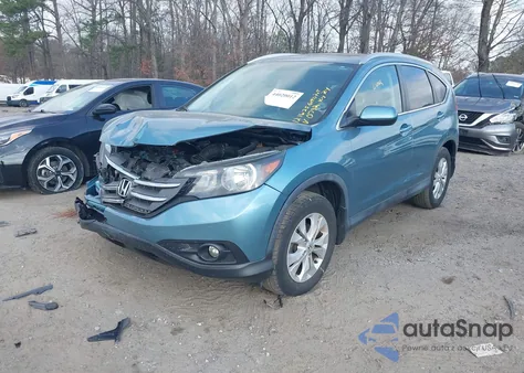 2014 Honda Cr-V Ex-L z USA, uszkodzony, nr VIN 2HKRM3H76EH560792